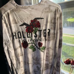 mens hollister rose shirt